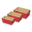 Picture of CHRISTMAS KRAFT HAMPER TRAYS